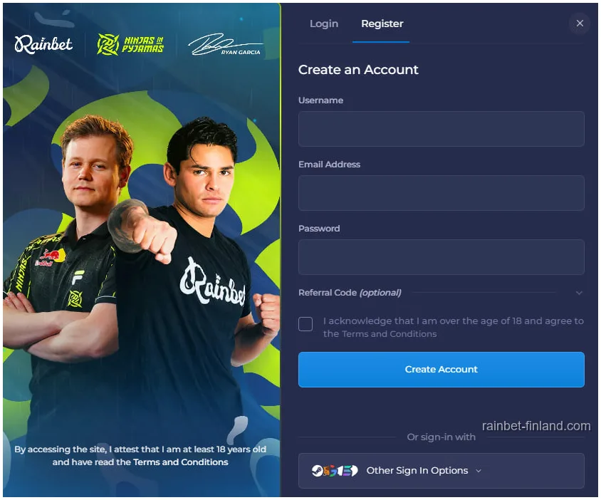 Rainbet Rekisteröityminen Suomi Avaa Tili Tänään